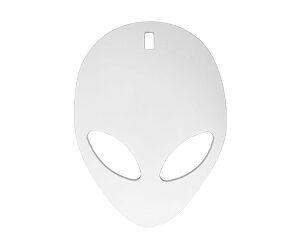 B/C AR500 3/8" SILHOUETTE ALIEN WHT