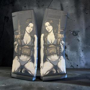Laser Engraved PMAG 30 round