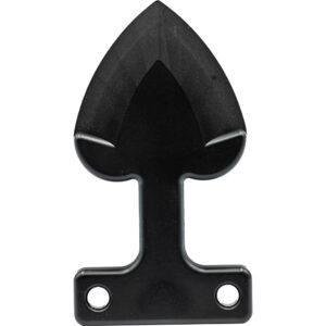 Heart Attack Self-defense Keychain Black