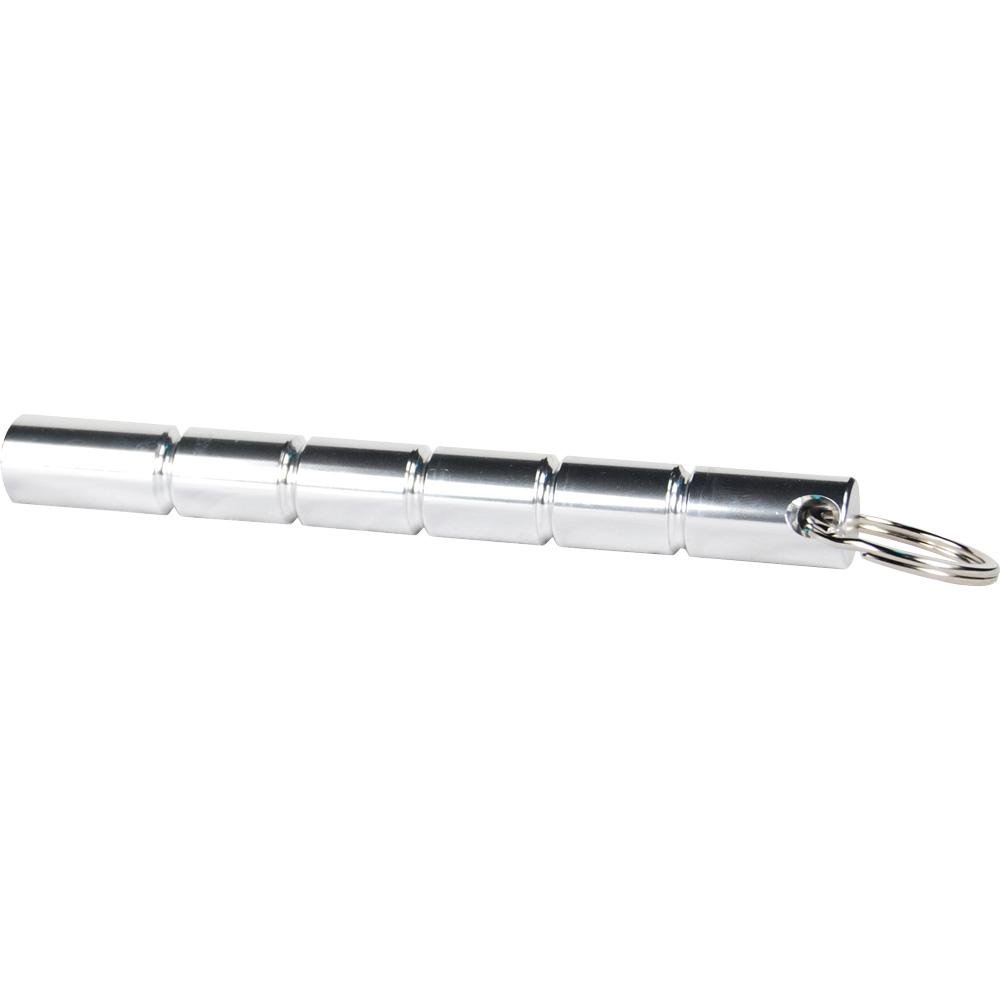 Aircraft Grade Aluminum Keychain Kubotan Silver