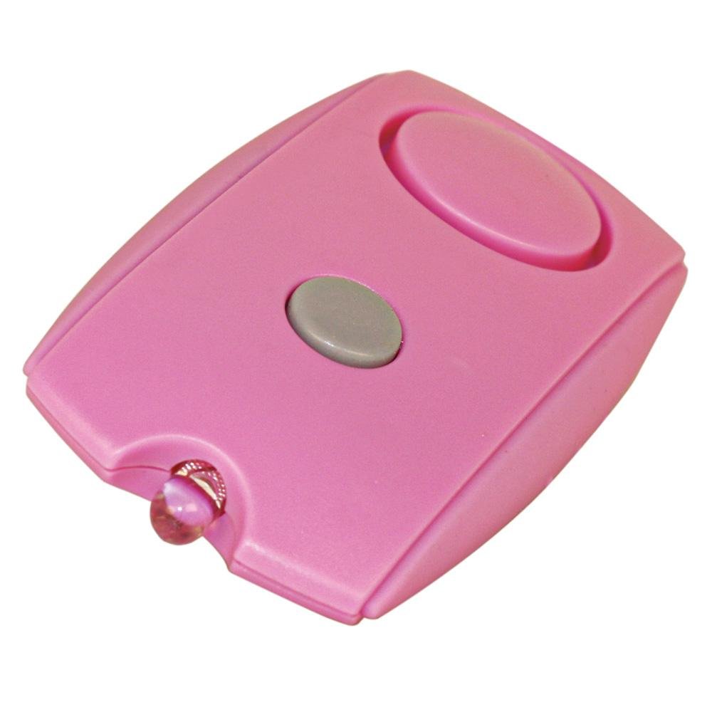Mini Personal Alarm with LED flashlight and Belt Clip