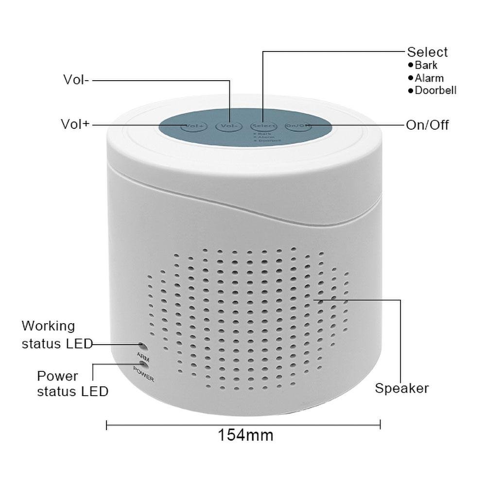 Safety Technology Barking Dog Alarm