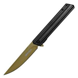 8.5″ Assisted Open Pocket Knife Gold