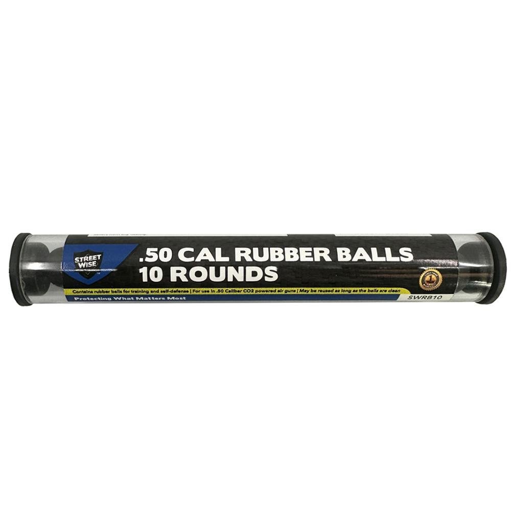 Streetwise .50 Cal Rubber Ball 10 Rounds